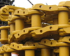 Mini graafmachine rubberen rubberen track undercaria ul190k2p49 machines gesmeerd droge spoor link schoen Assy track kettinggroep voor bulldozeronderdelen EC 210