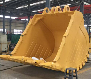 Bouw Rotsmachines Graafmachine-hulpstuk PC300-7 PC400-7 1,8 cbm Steenbak Standaard Mijn Zwaar gebruik Hoge slijtvastheid