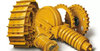 Mini graafmachine rubberen rubberen track undercaria ul190k2p49 machines gesmeerd droge spoor link schoen Assy track kettinggroep voor bulldozeronderdelen EC 210