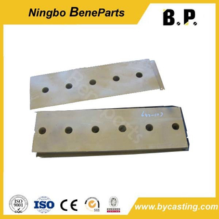 7J3688 Hoge koolstofstaallader snijrand schuine band plat mes