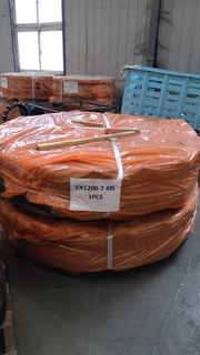Hitachi EX1200-7 Track Link Assy Track Group voor mijnbouwlocatie