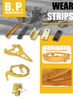 Cat motorgrader 14G slijtstrip 4D7542